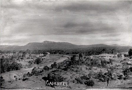 Aerial view of Capertee, circa 1800.