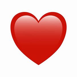 A red heart emoji